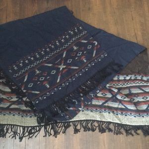 Patterned shawl
